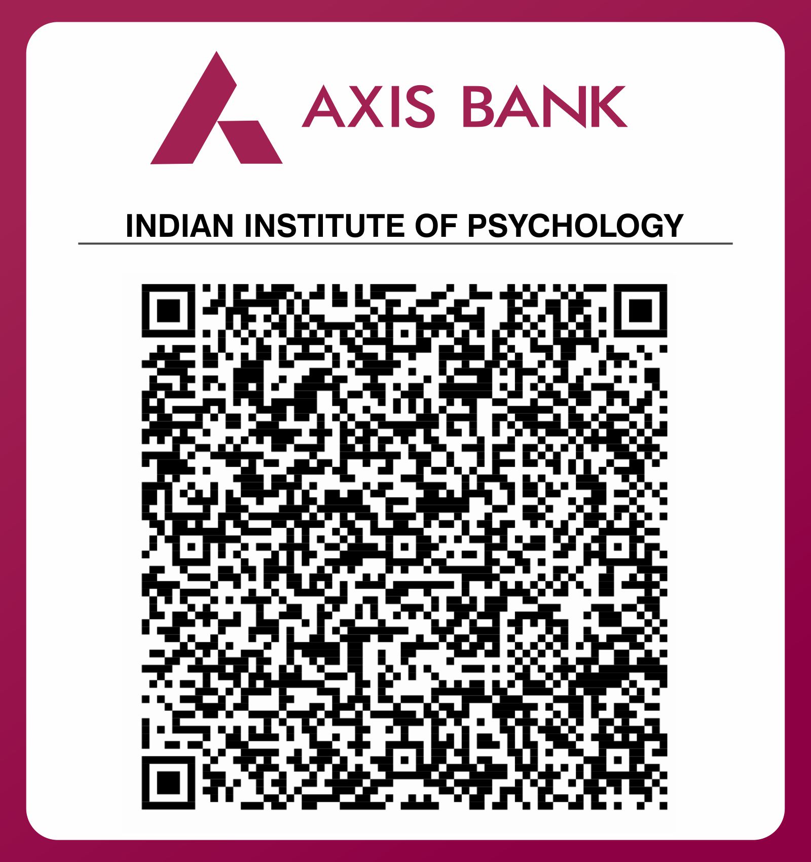 QR Code for Payment